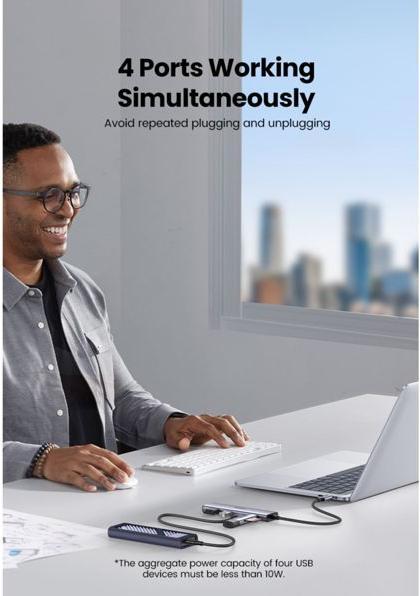 Produktbild Ugreen CM473 (USB-C, 4 Ports)