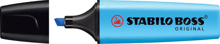 Image du produit STABILO Surligneur bleu, boîte de 10 (Bleu, 5 mm, 10 x)