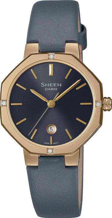 Casio Sheen - SHE-4543GL-8AUER (Orologio da polso analogico, 28 mm)
