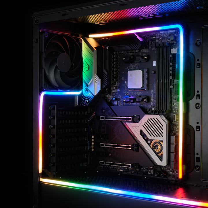 Actual product image Phanteks Neon Digital RGB LED Strip 1m (Multicoloured)