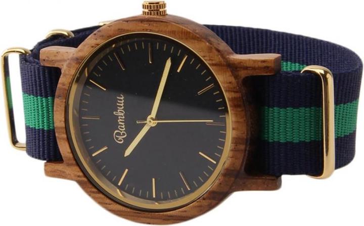 Actual product image Bambuu Wooden clock (Analogue wristwatch, 45 mm)