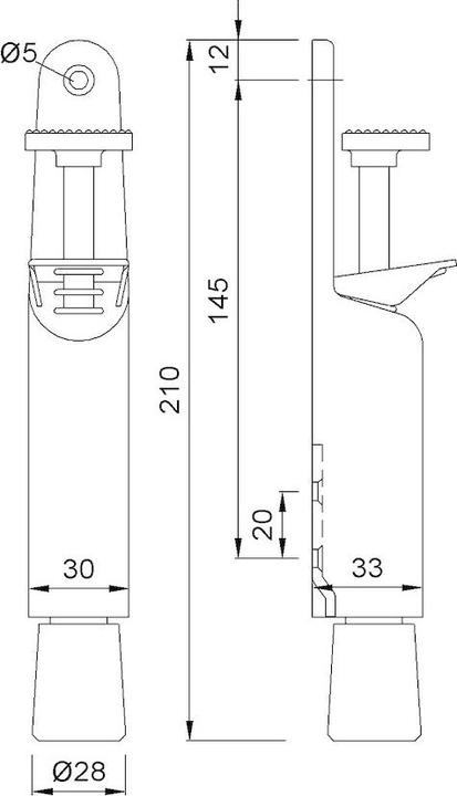 Actual product image Kws Door stop 1032 (1 Piece)