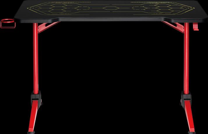 Actual product image LogiLink Gaming Desk with Geo Honeycomb Pattern