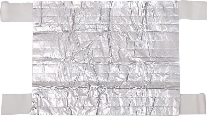 Actual product image Aluderm ® Dressing 6 cmx3 m (WxL) Compress dimensions: 45x35 cm (WxL) Polyester fleece aluminium vapourised (1 x)