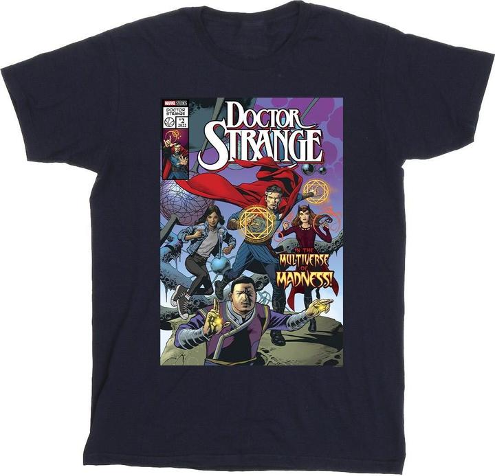 Image du produit - T-shirt DOCTOR STRANGE COMIC CIRCLES - Garçon (140, 146)