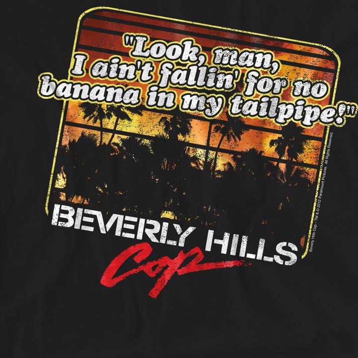 Produktbild Beverly Hills Cop Banana In My Tailpipe TShirt (XL)