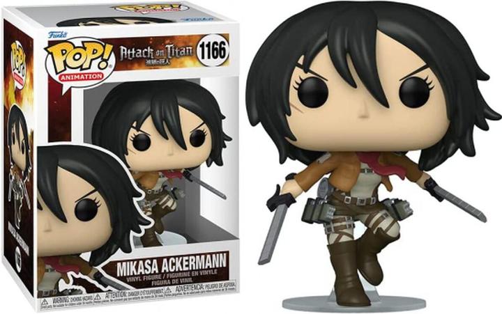 Actual product image Funko Pop! Attack on Titan : Mikasa Ackerman w/Sword (1166)