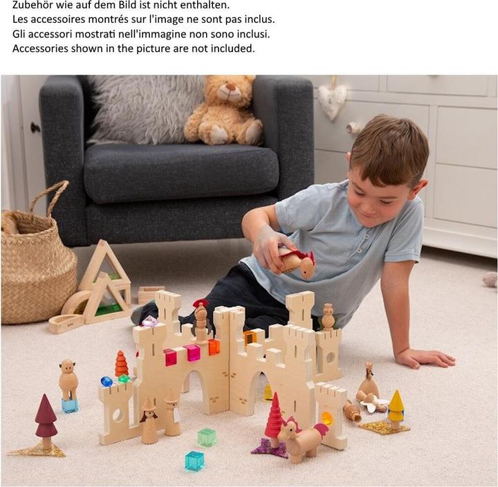 Immagine prodotto TickiT Scena del castello di legno ad incastro