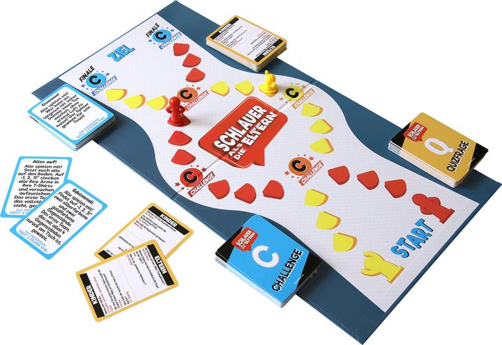 Image du produit Spin Master Games - Plus malin que les parents, jeu de quiz et d'action amusant où les enfants affrontent les (Allemand)