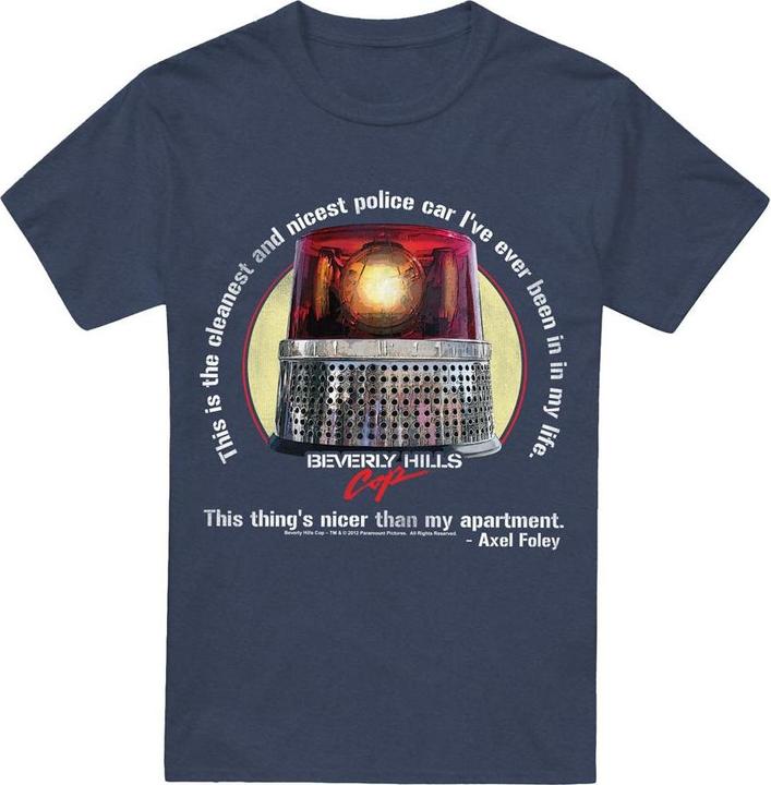 Produktbild Beverly Hills Cop Nicest Police Car TShirt (XXL)