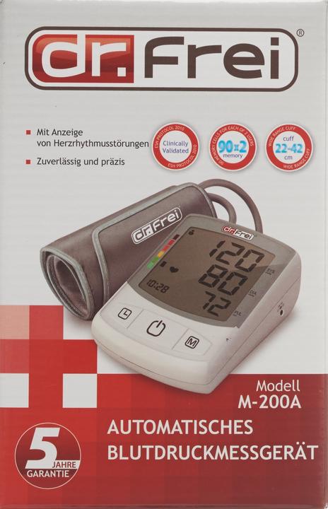 Produktbild Dr. Frei M-200-A (Blutdruckmessgerät Oberarm)