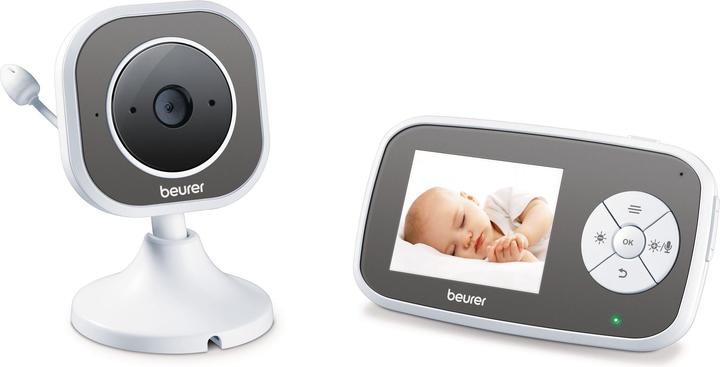 Beurer Video-Babyphone BY 110 (Babyphone mit Kamera, 300 m)