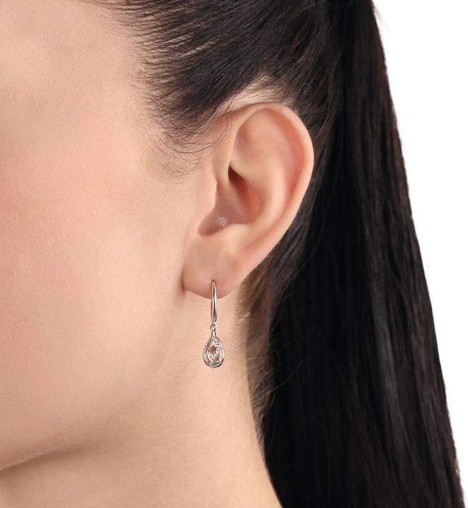 Actual product image zz_ArchivedByPCD_Amor Schmuck_zu_Amor Amor Ohrschmuck für Damen, 925 Sterling Silber, Zirkonia synth., Kristallglas (Silver 925)