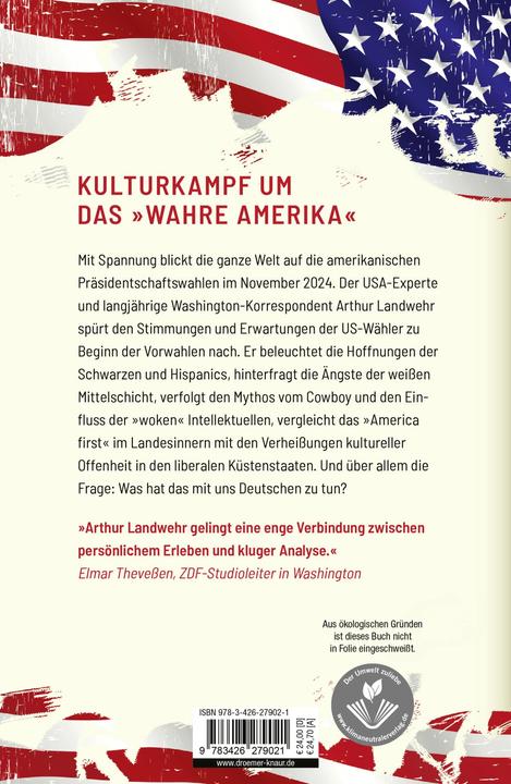 Image du produit Die zerrissenen Staaten von Amerika (Allemand, Arthur Landwehr, 2024)