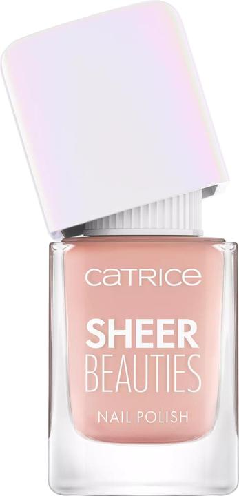 Actual product image Catrice Sheer Beauties Nail Polish 070 Nudie Beautie (070 Nudie Beautie, Colour paint)