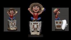 Actual product image Exquisite Gaming Luffy - Cable Guy (PS5)