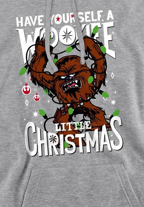 Produktbild Star Wars A Wookie Little Christmas Kapuzenpullover (XL)