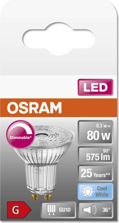 Image du produit Osram Superstar Par 16 (GU10, 80 W, 550 lm, 1 x, G)