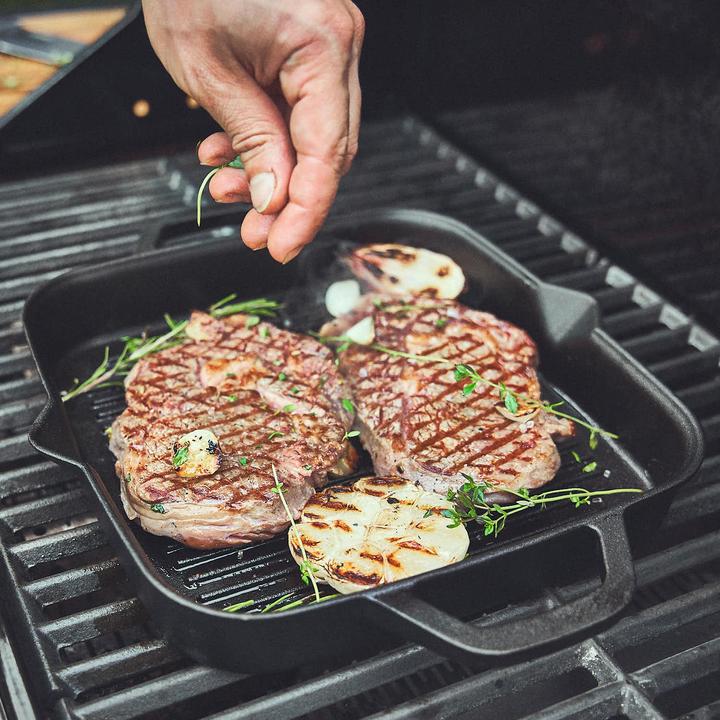 Actual product image Burnhard Cast iron grill pan (30 cm, Grill pan, Cast iron)