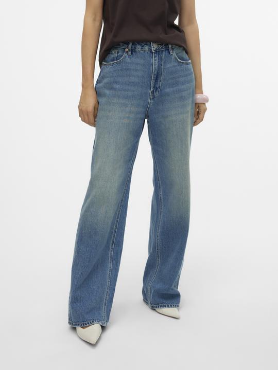 Produktbild Vero Moda VMTOKEY Niedrige Taille Gerade geschnitten Jeans Straight-Fit (W31/L32)