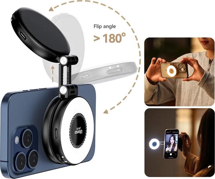 Produktbild Ulanzi LM19 Magsafe Fill Light Black (Videoleuchte)