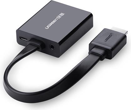 Actual product image Ugreen HDMI to VGA Adapter Converter with Audio Support 1080P (HDMI, 16 cm)