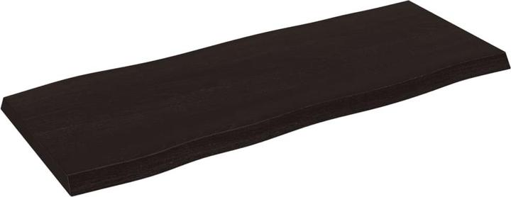 Produktbild VidaXL Tischplatte 100x40x4 cm Massivholz Eiche Behandelt (100 x 40 x 4 cm)