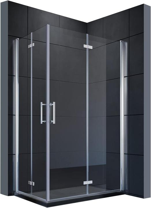 Immagine prodotto SONNI Box doccia angolare 195 cm 120x80x195 cm (195 cm, 120 cm, 195 cm)