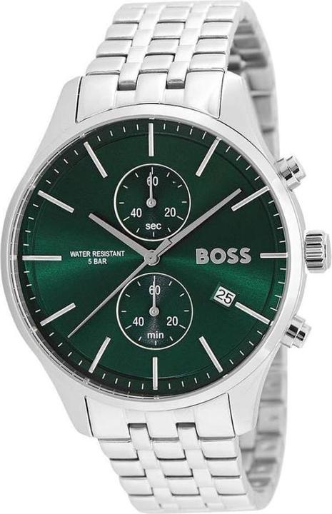 Actual product image BOSS Hugo Associate (Watch with gemstone, 42 mm)