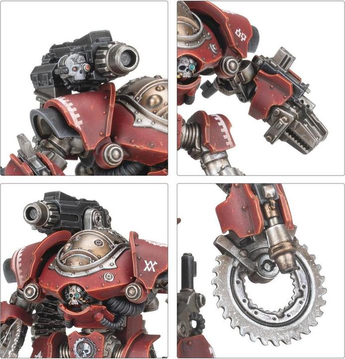 Produktbild Games Workshop Warhammer 30k - Mechanicum : Castellax Battle-Automata Maniple (Kunststoff)