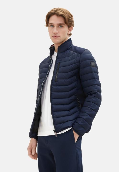 Produktbild Tom Tailor Jacke Steppjacke mit Stehkragen und Reissverschlusstaschen (XL)