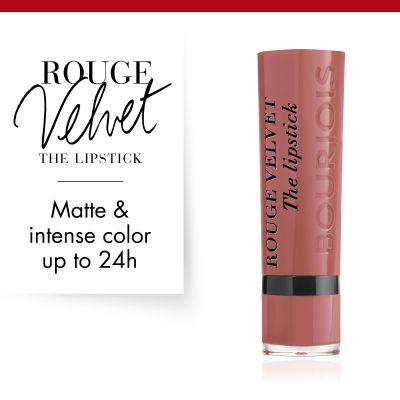 Actual product image Bourjois Rouge Velvet The Lipstick (13 Nohalicious)