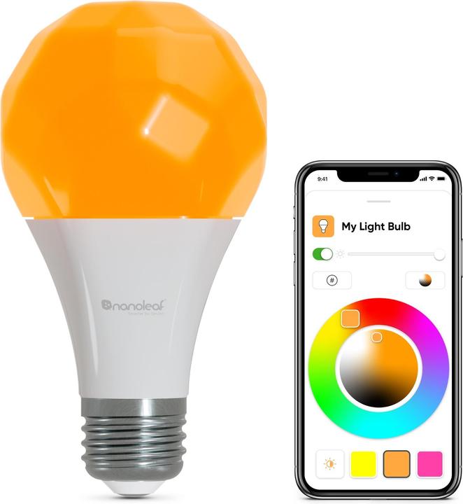 Immagine prodotto Nanoleaf Essentials (E27, 9 W, 806 lm, 20 x, F)