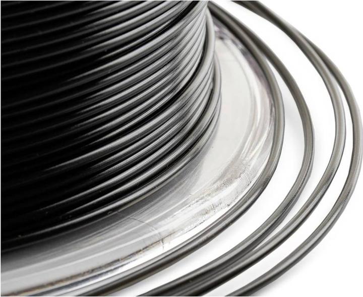 Actual product image Filament PETG transparent black 1.0kg 1.75mm (PETG, 1.75 mm, 1000 g, Transparent, Black)