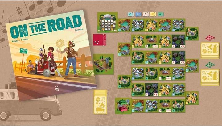 Actual product image Helvetiq On the road (Leo Colovini, Gabriele Bubola, Dutch, German, English, Spanish, French)