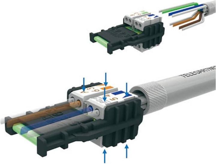 Produktbild Telegärtner RJ45 Steckverbinder Stecker 6A geschirmt