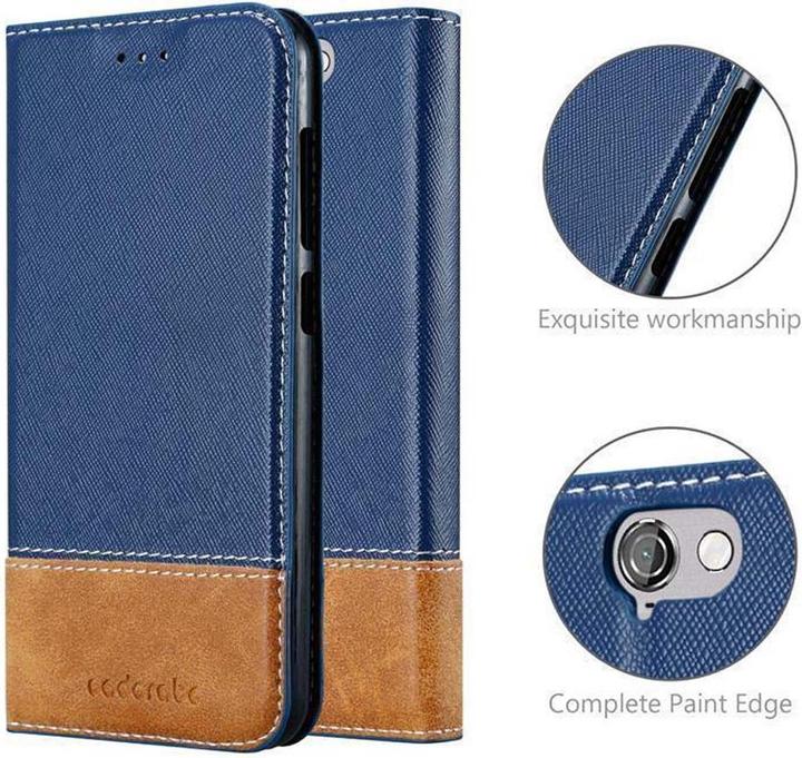 Actual product image Cadorabo Book X Wallet Cover (HTC One A9)