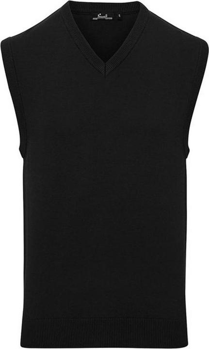 Actual product image Premier Mens Knitted Sleeveless Sweater Vest (XXL)
