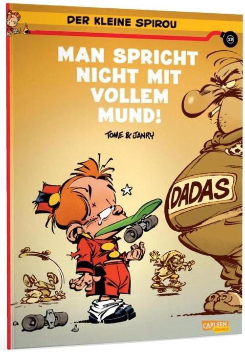 Image du produit Der kleine Spirou 19: Man spricht nicht mit vollem Mund!! (Allemand, Tome, Janry, 2023)