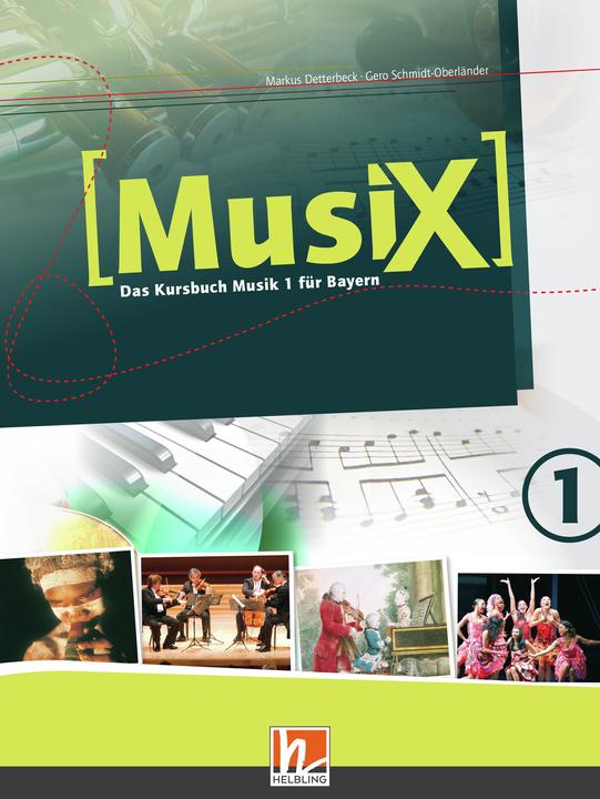 Immagine prodotto MusiX 1. Schülerband. Ausgabe BG (Bayern Gym Lehrplan Plus) (Tedesco, Markus Detterbeck, Gero Schmidt-Oberländer, 2017)
