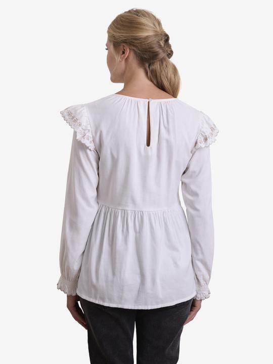 Actual product image Vertbaudet Festive cotton/viscose maternity blouse (44)