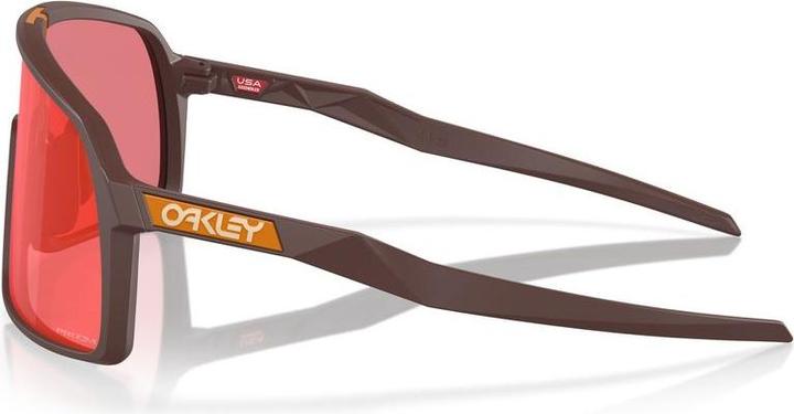 Actual product image Oakley Sutro Chrysalis Collection sports glasses (Mat Grenache, Prizm trail torch)