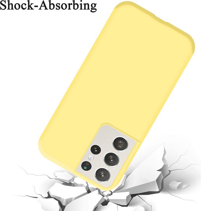 Immagine prodotto Cadorabo Copertura della cassa del silicone liquido TPU (Samsung Galaxy S21 Ultra)