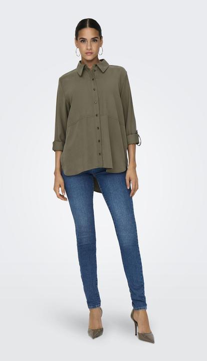 Actual product image JdY Regular fit Shirt collar Folded cuffs Voluminous sleeve cut Shirt Shirt (S)