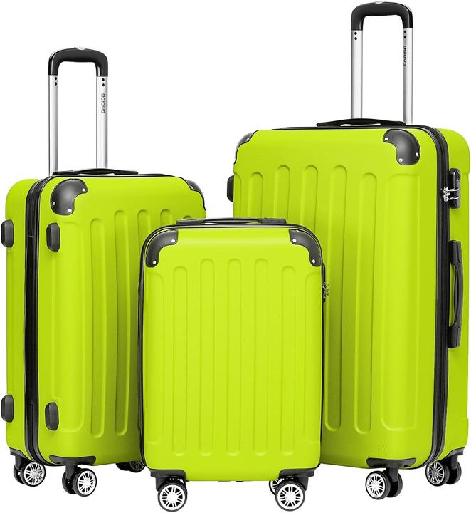 Immagine prodotto Beibye Hartschalenkoffer-Set (Bagaglio a mano (fino a 50 litri), M (50 - 90l), L (90 - 115l))