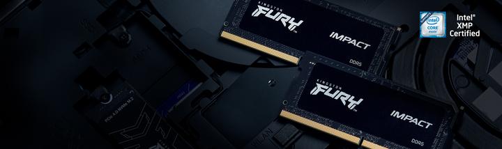 Image du produit Kingston FURY Impact (1 x 32GB, 4800 MHz, RAM DDR5, SO-DIMM)