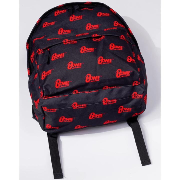 Actual product image David Bowie Backpack Logo