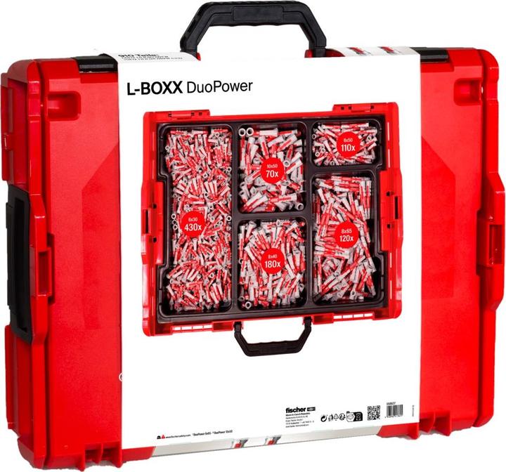 Actual product image Fischer L-BOXX 102 DuoPower (910 pcs.)
