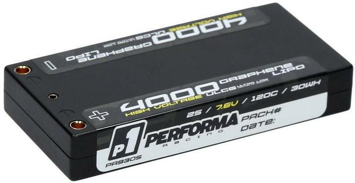 Performa Racing Graphene HV Lipo Shorty 4000 ULCG 7.6V 120C (7.60 V, 4000 mAh)