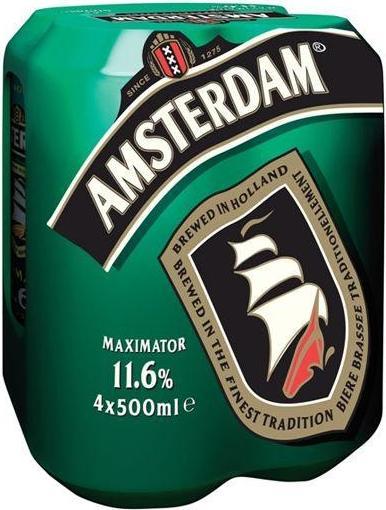Immagine prodotto Dutch Export Breweries AMSTERDAM Crate Maximator (24 x 50 cl)